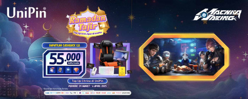 [Ramadhan Tajir] Top Up Machina Waking di UniPin - Dapatkan Cashback s.d 55.000 UniPin Credits & Berbagai Kode Item Eksklusif!